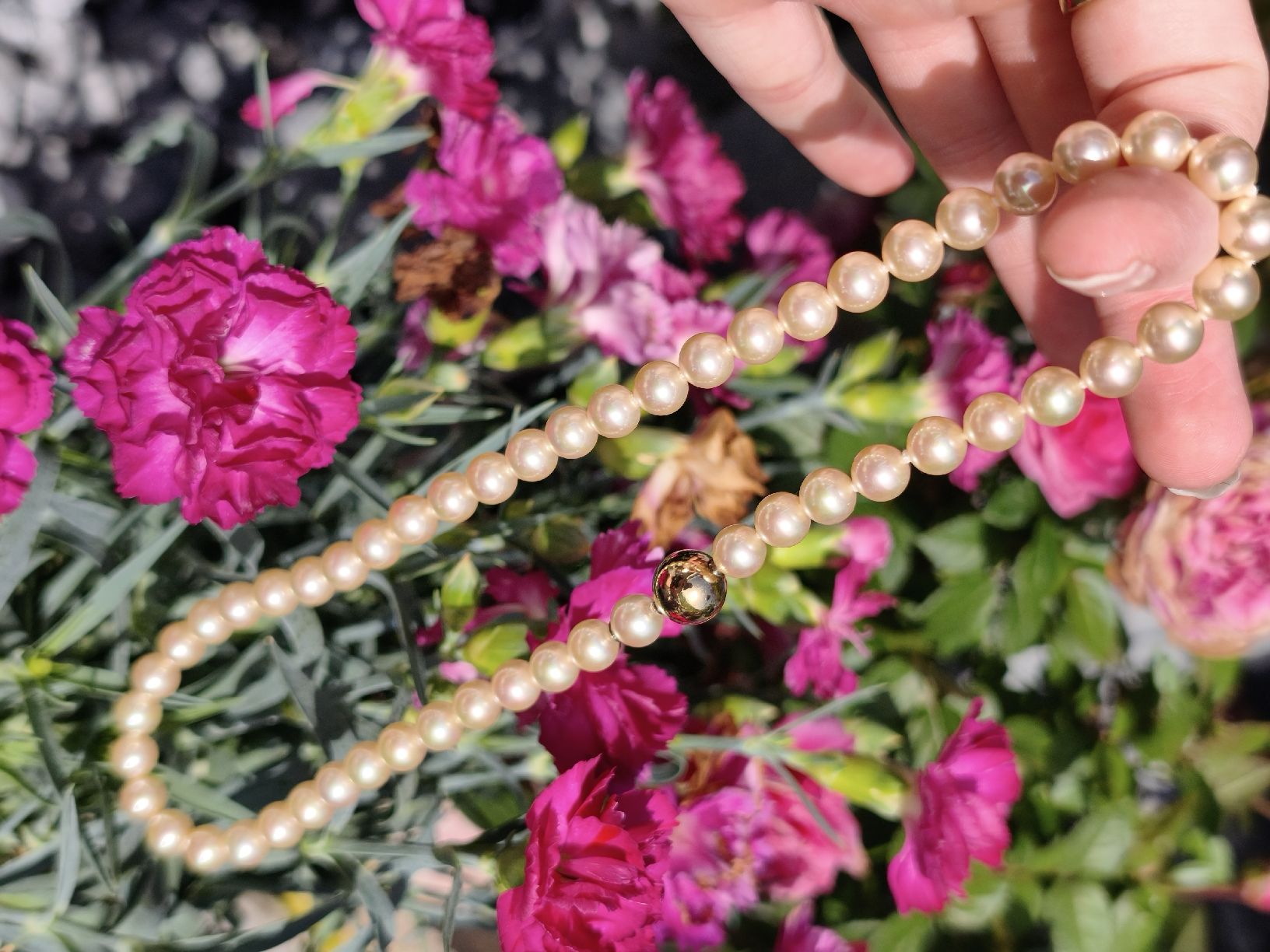 Catenine: Mallorca Perlenkette mit Silberverschluss – Usato da St. Gallen venduto da GIULESGG 4