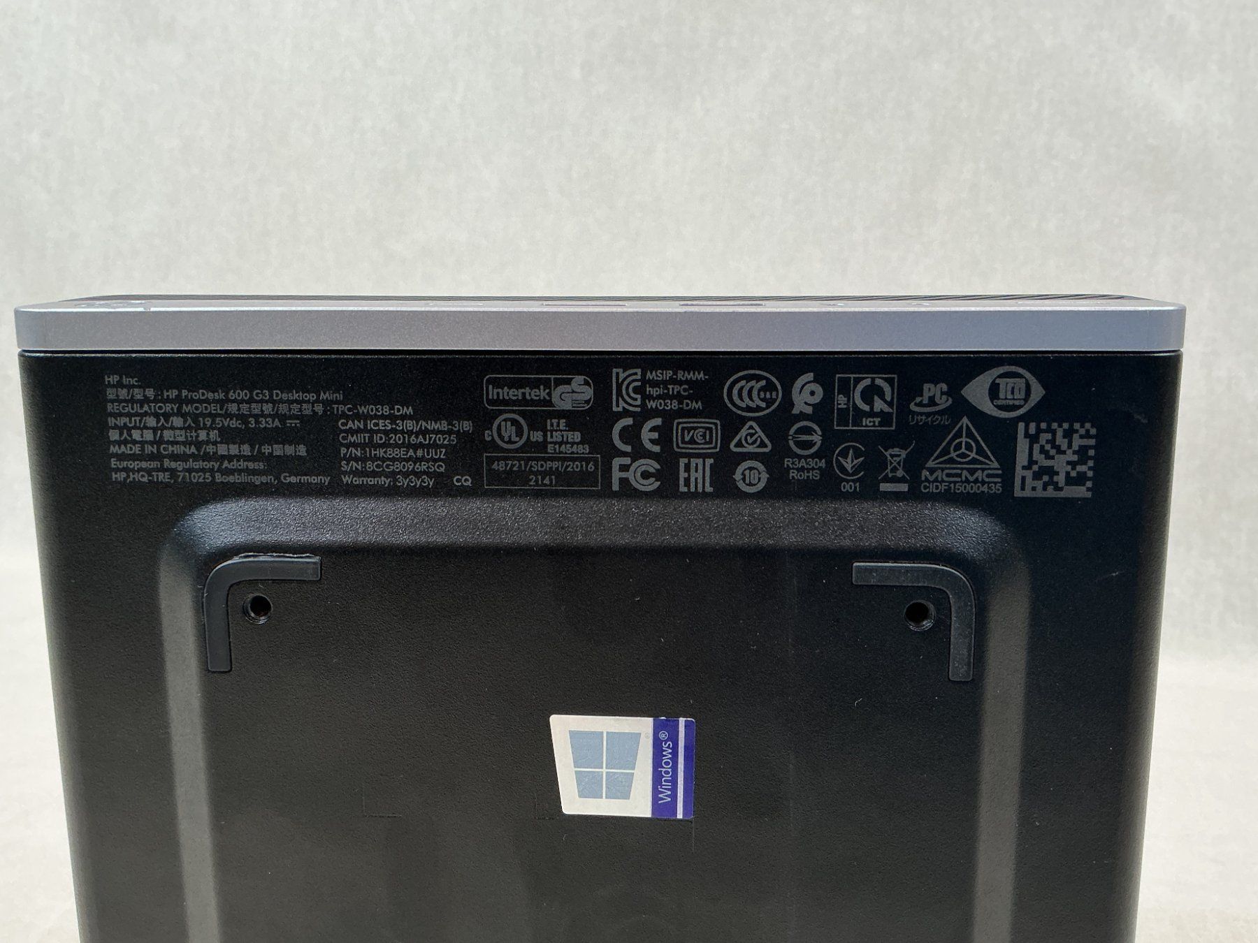 Hewlett Packard PCs: HP ProDesk 600 G3 Mini Windows 11 – Gebraucht aus Richterswil von Restwert_Richterswil 5