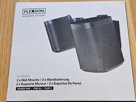 FLEXSON S1-WMX2 Wandhalterung für Sonos One/OneSL/Play1