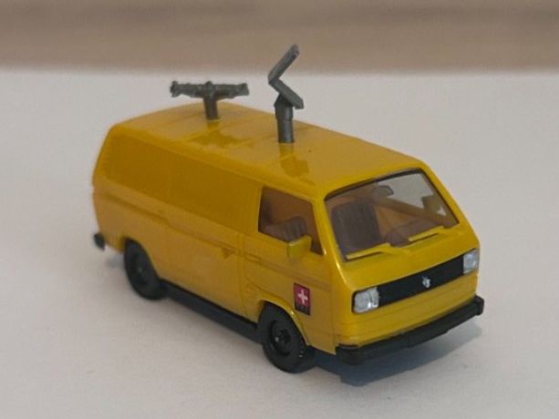 Herpa Modellini d'auto: Herpa VW Bus PTT mit Richtantennen – Usato da Goldach venduto da Manyro55 2