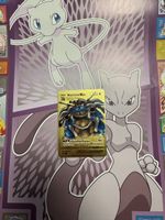 Pokémon Karte aus Metall