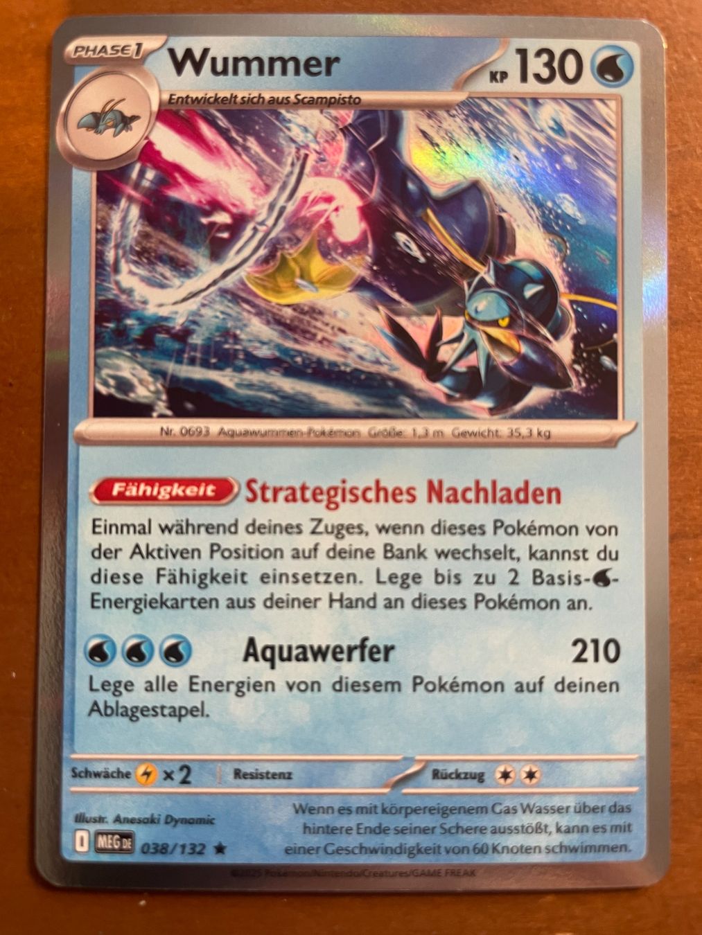 Pokémon Carte collezionabili: Pokemon Wummer Holo (Versand gratis) – Nuovo (secondo la descrizione) da Chur venduto da Angerson