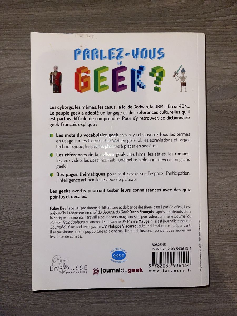 Bücher: Parlez-vous le Geek? Livre – Neu (gemäss Beschreibung) aus Moudon von danielafba 1