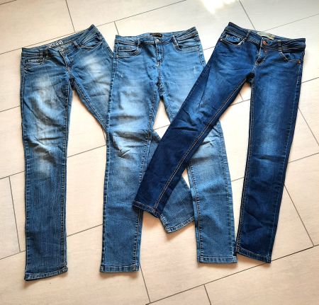 3x Skinny Jeans  Grösse 36/38
