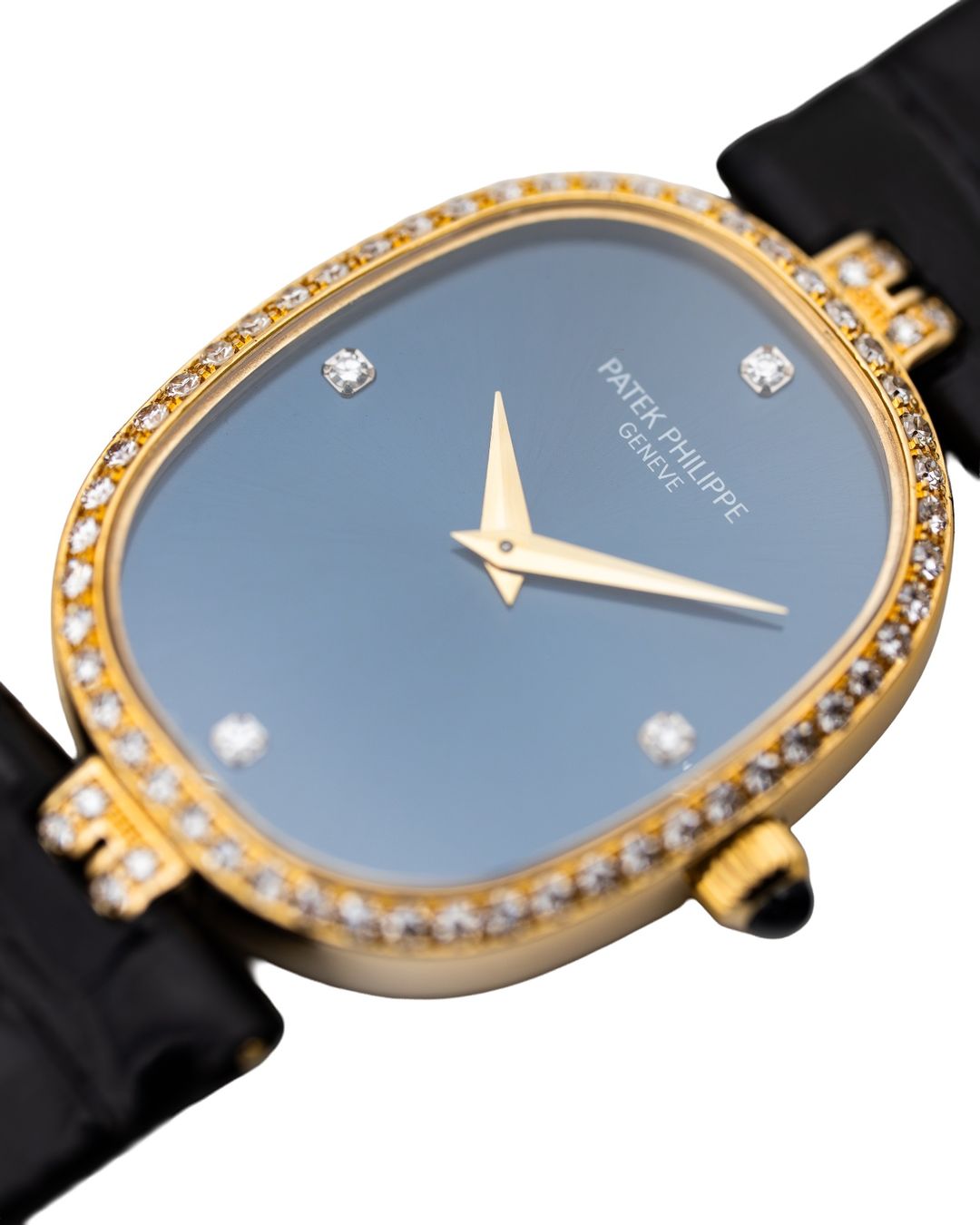 Patek Philippe Orologi: Patek Philippe Ellipse 4882 Diamonds set Full set – Nuovo e nell'imballaggio originale da Genève venduto da aspaklariacollection 6
