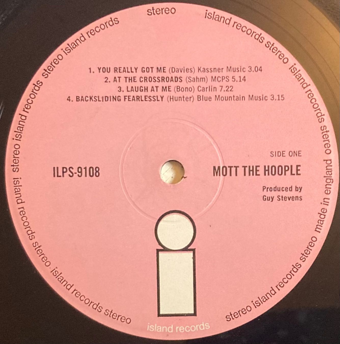 Schallplatten: MOTT THE HOOPLE - MOTT THE HOOPLE – Gebraucht aus Poliez-Pittet von Newtown-Records 3