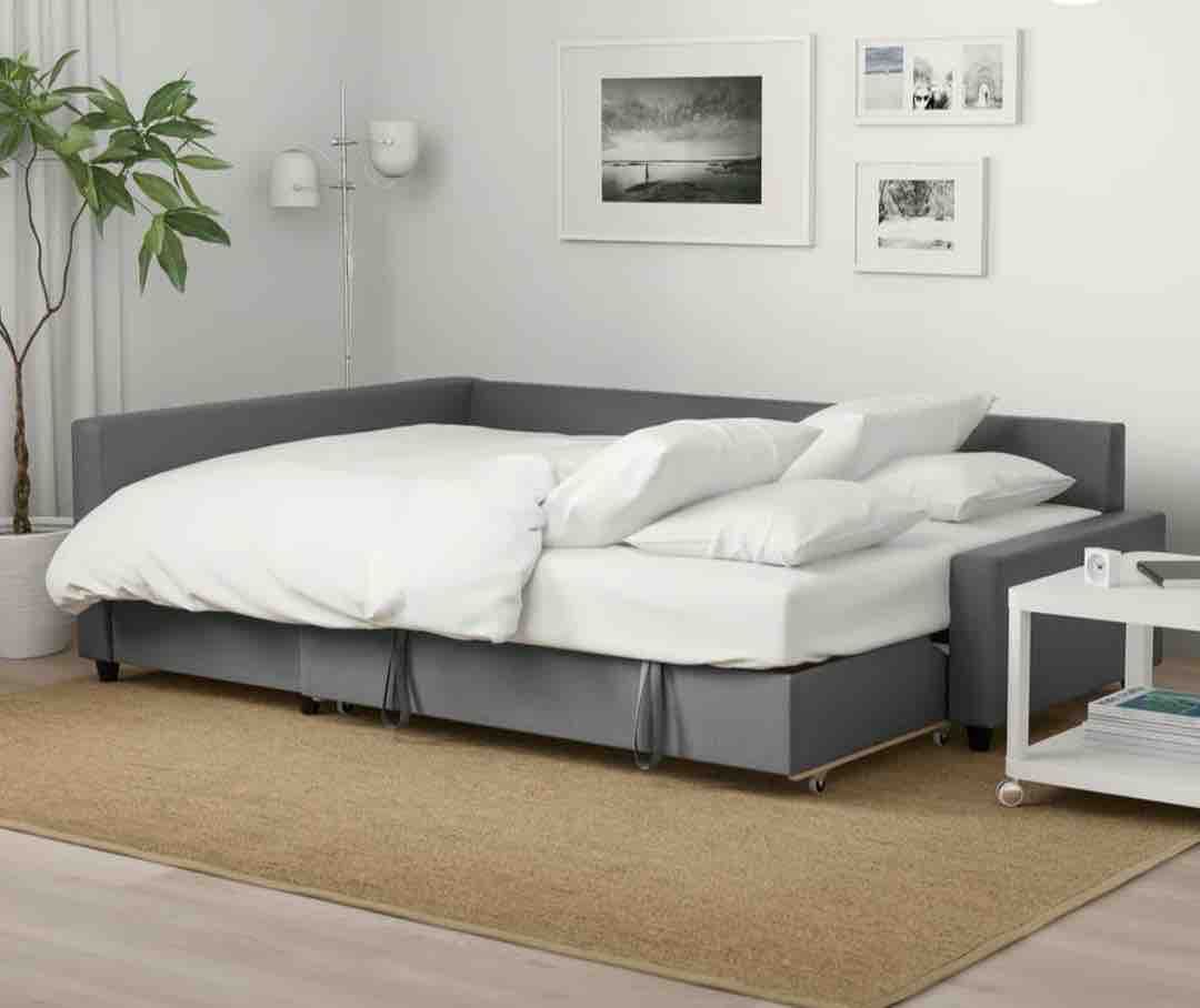 Ikea Sofas: Ikea Eckbettsofa grau, skandinavisch moderner Stil – Neu (gemäss Beschreibung) aus Urdorf von montech 3