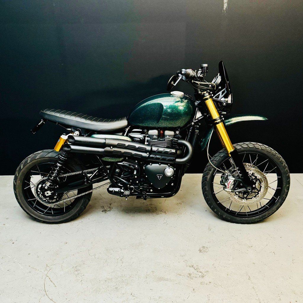 Triumph Enduro: TRIUMPH Scrambler 1200 XE Special Edition by MIOT – Gebraucht aus Oberhofen Thun'see von -MIOT-