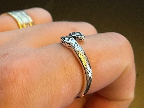 Ringe: Ring Schlange ( one Size) – Neu (gemäss Beschreibung) aus Gams von Mariawicca 2