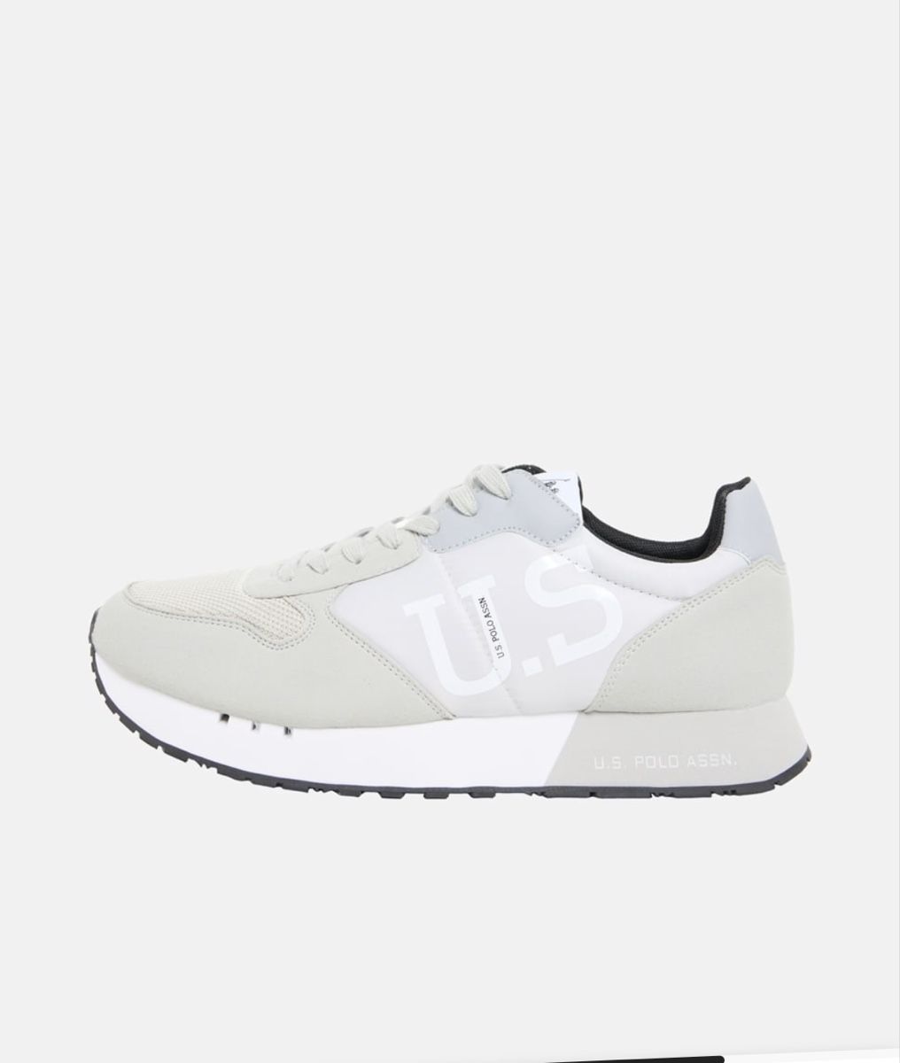 Herrenschuhe: Baskets U.S. Polo Assn. grises, neuf , taille 43 – Neu und originalverpackt aus Urtenen-Schönbühl von Big.sanad 1