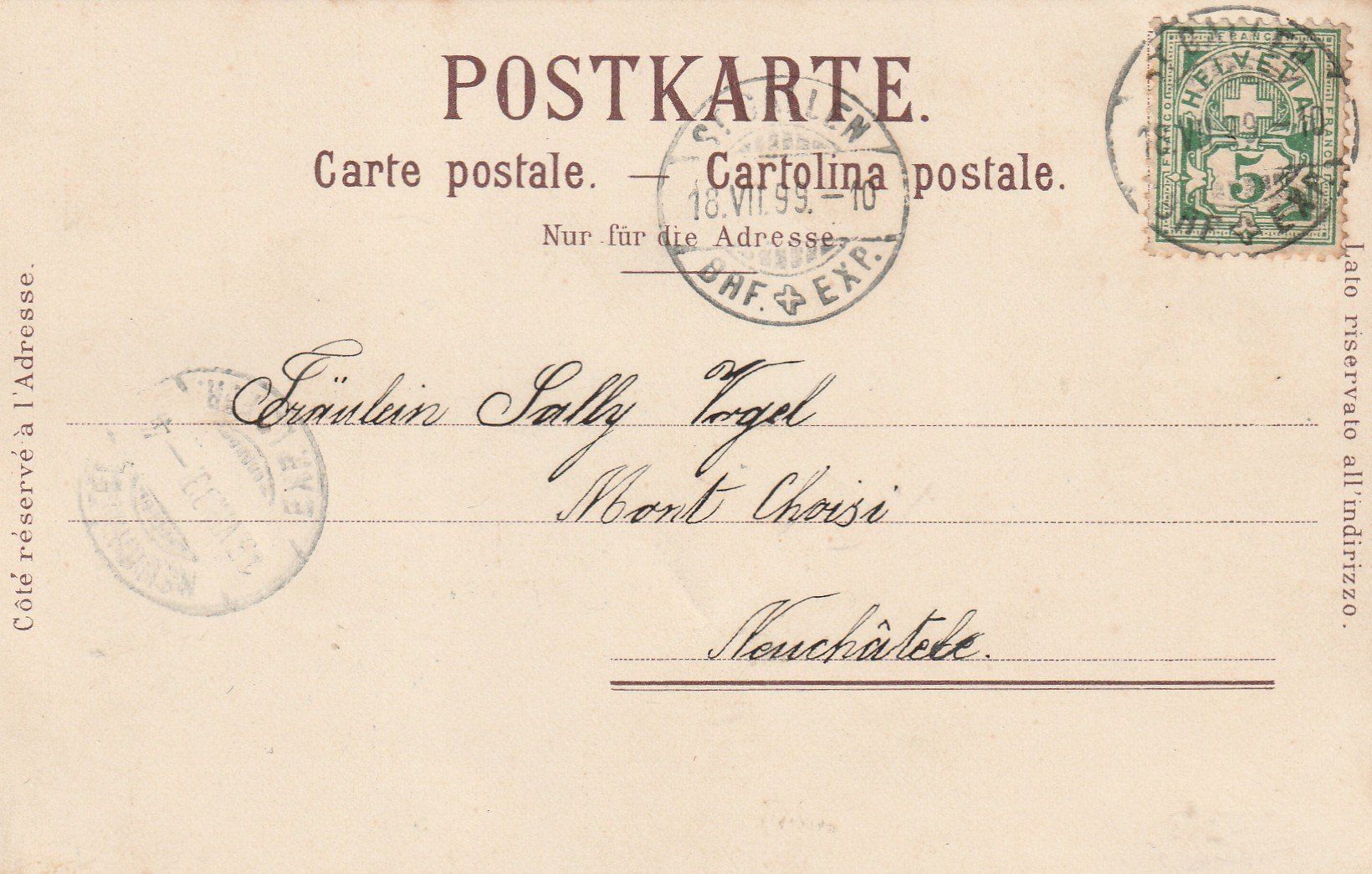 Cartoline postali: St. Gallen Jugendfest – Usato da Rorschacherberg venduto da fratovi2 1