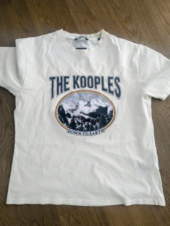 The Kooples Paris mountain-print cotton t-shirt gr3 (38/40)
