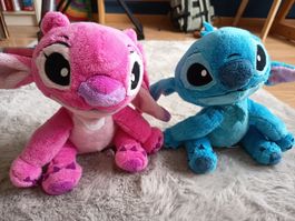 Stitch und Angel Kuscheltiere, Disney Plüschtier Set Top!