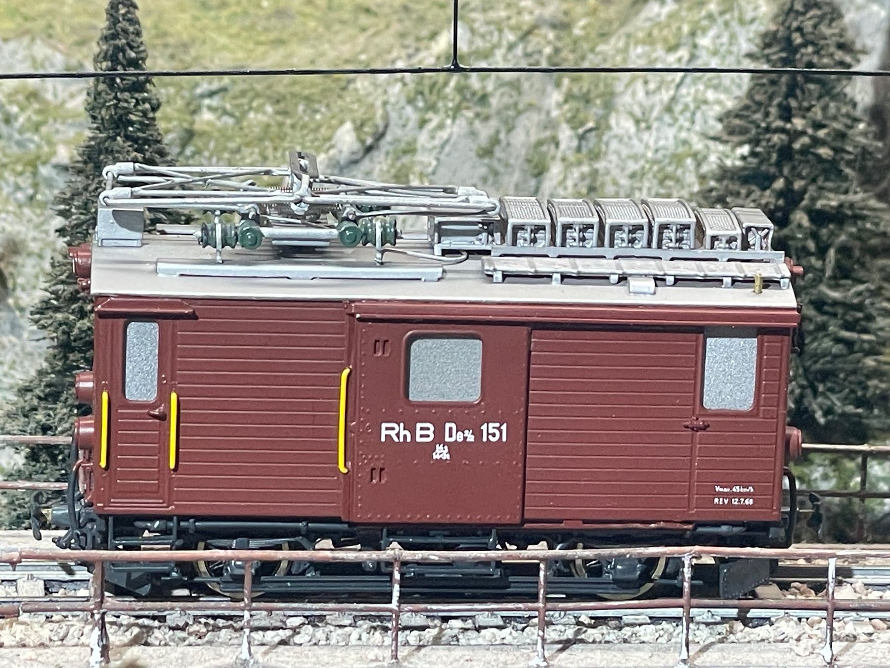 Lemaco Modellini di ferrovie: Lemaco, RhB, De 2/2 151 – Nuovo (secondo la descrizione) da Krummenau venduto da ferrotech 4