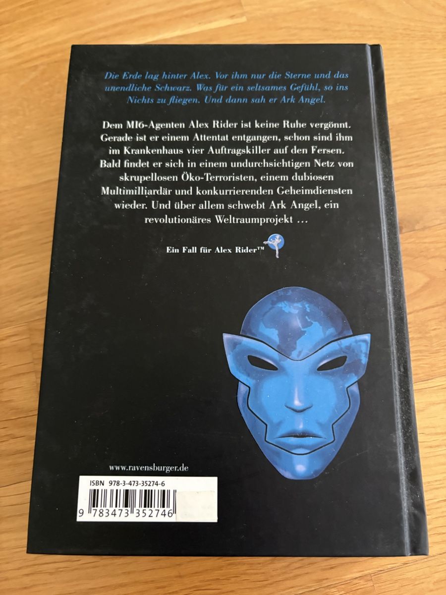 Libri: Alex Rider Trilogie von Anthony Horowitz – Usato da Baden venduto da Susanne_AC 2