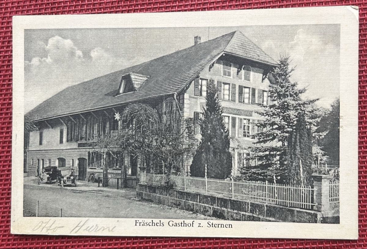 Cartoline postali: Fräschels Gasthof Sternen  – Usato da Horw venduto da Tellbub