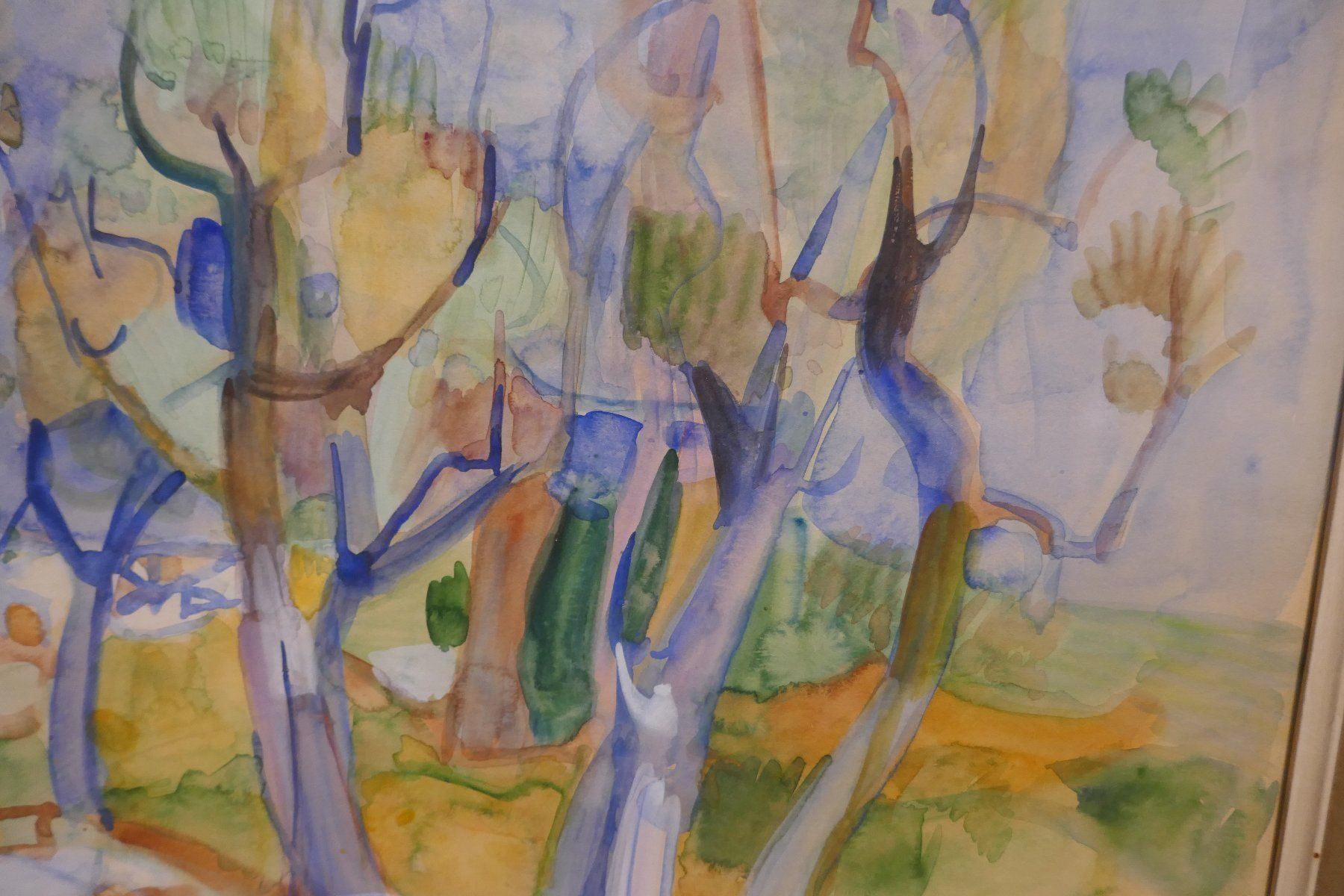 Dipinti: Claude SCHURR (1921-2014)grand tableau – Usato da Lausanne venduto da leneko 2