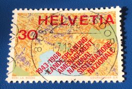 CH Briefmarken Vollstempel  