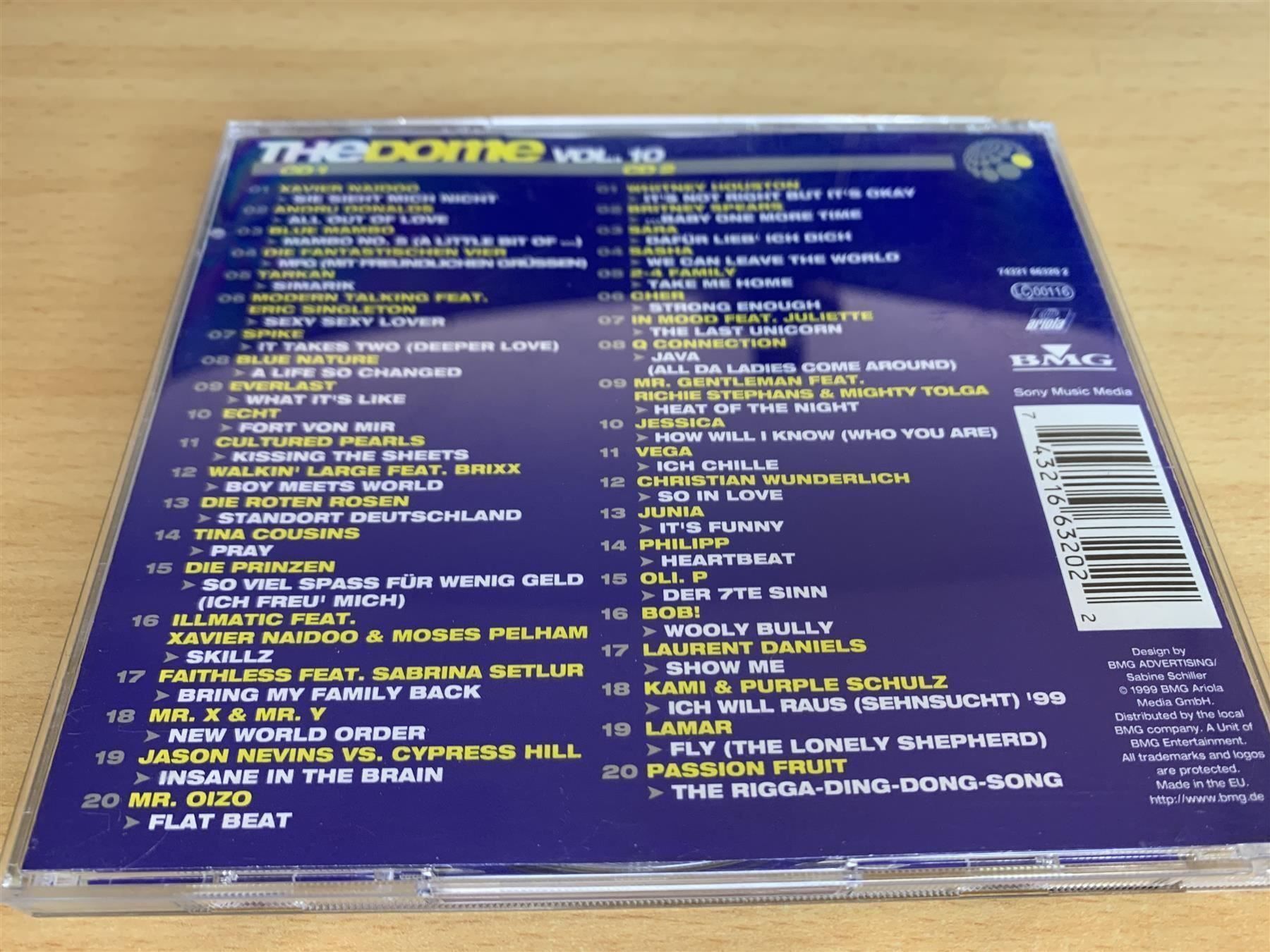 CD: The Dome 10 - 2 CD – Usato da Rikon im Tösstal venduto da Alpenmutz 1