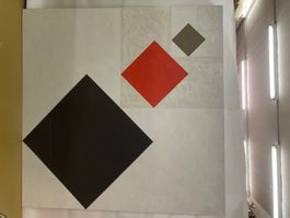 Originalgemälde von Robert Wempe – 113 × 113 cm, signiert