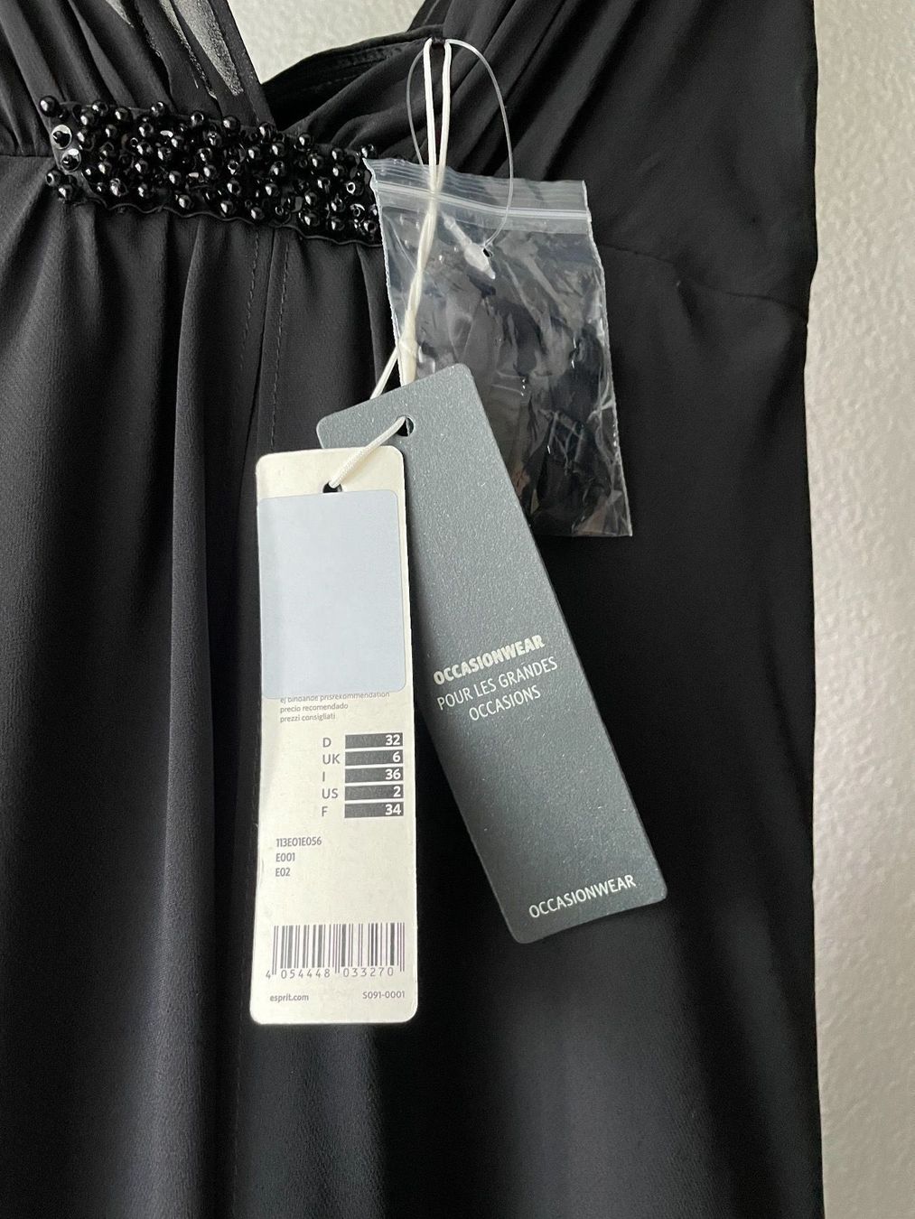 Esprit Vestiti: Langes Kleid von Esprit, neu, Gr. 32 – Nuovo e nell'imballaggio originale da Wilderswil venduto da Renaissance1 5