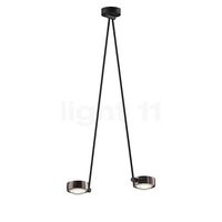 Occhio Sento soffitto due in Schwarz 
