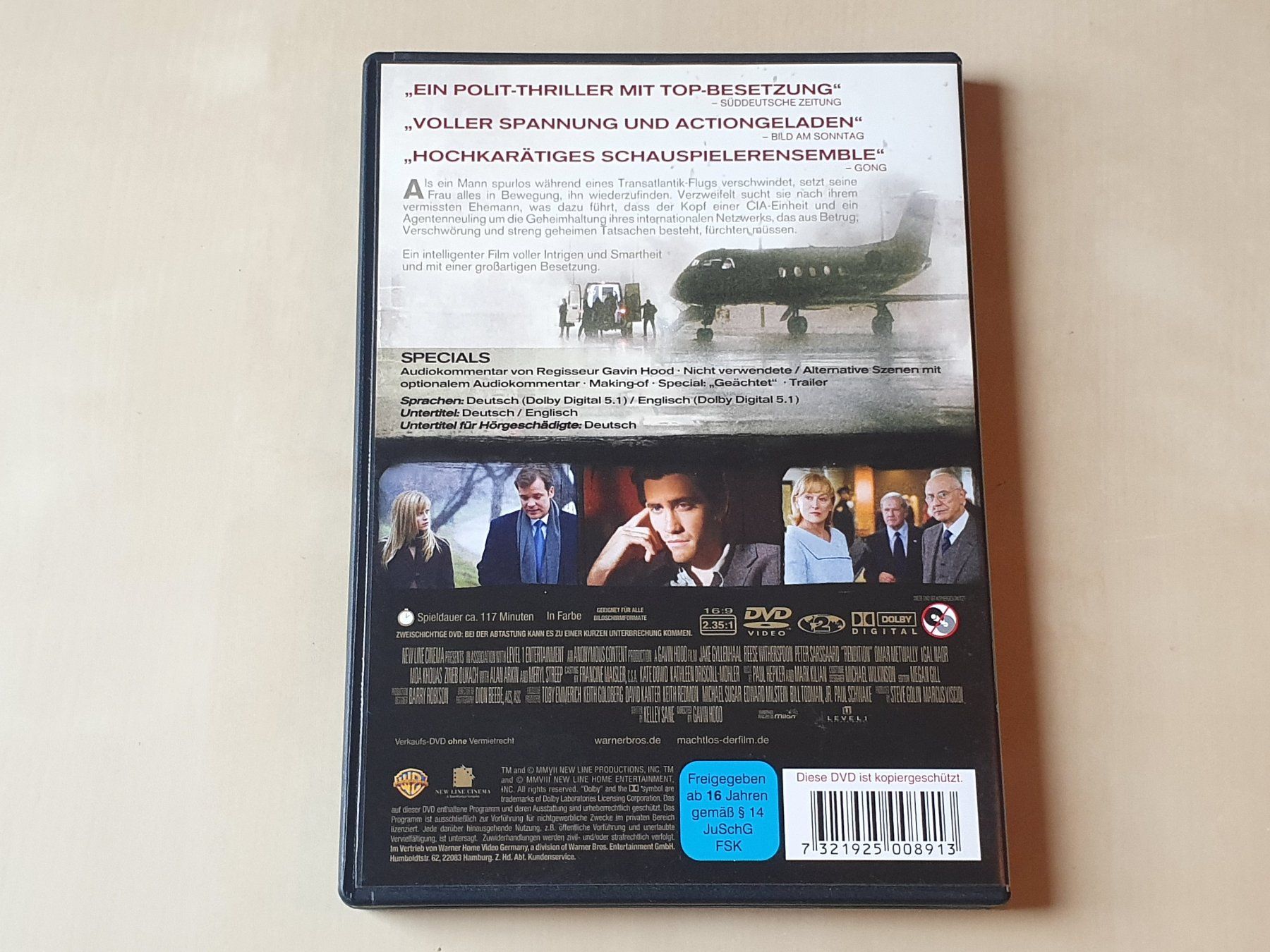 Tutti i DVDs: Machtlos – Usato da Stansstad venduto da collectorsshop 1