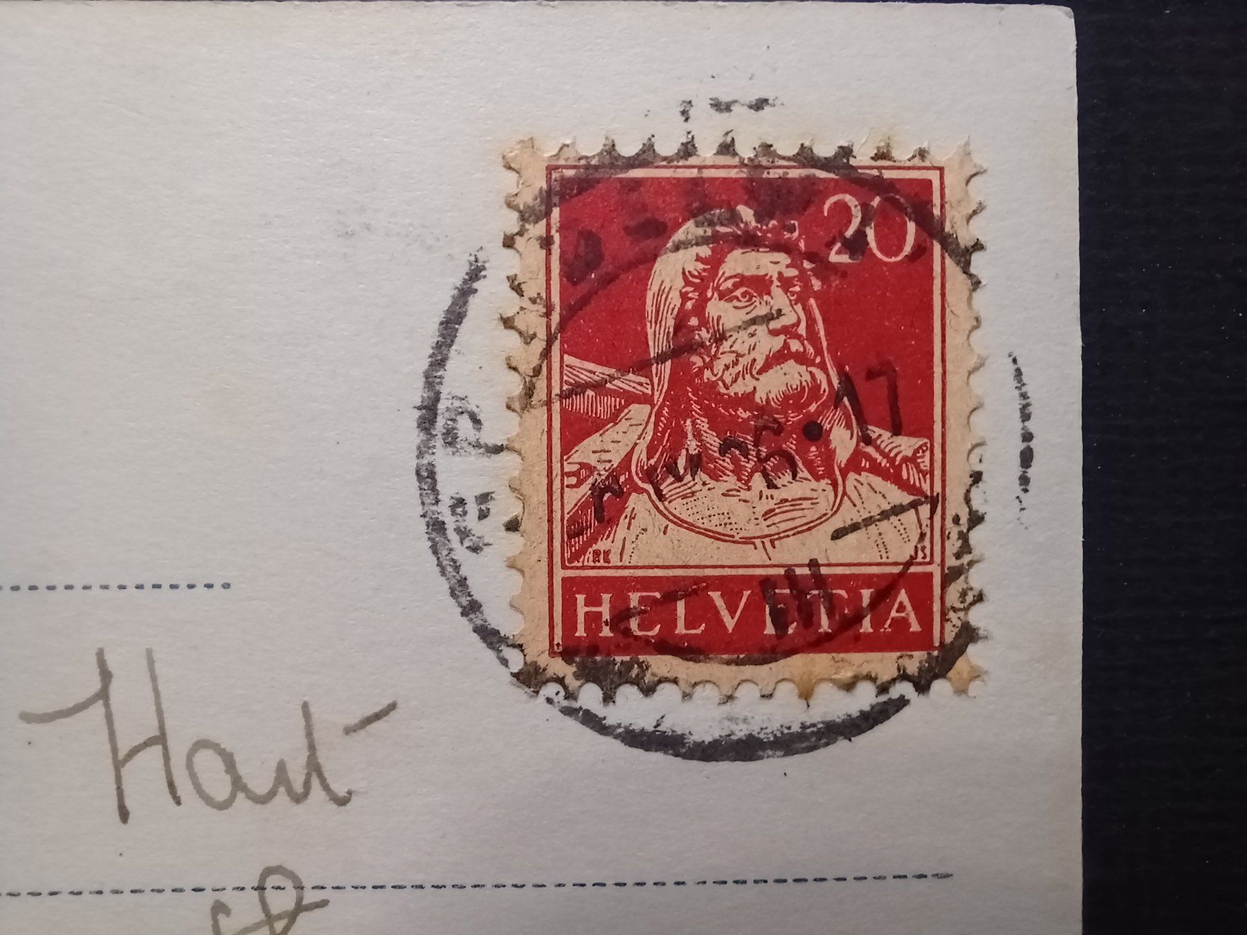 Cartoline postali: BE, No.1216 , Jungfraujoch,1926 – Usato da Aarau Rohr venduto da mgvw 4