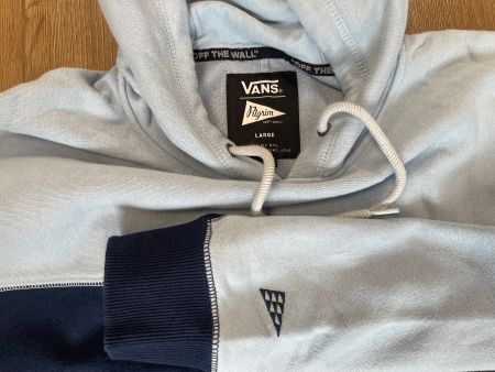 Vans x Pilgrim Surf Supply Hoodie blau Grösse L Skateboard