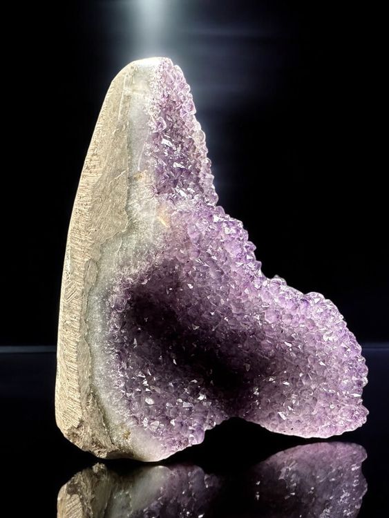 Ungewöhnliche Amethyst Druse, 543g 1