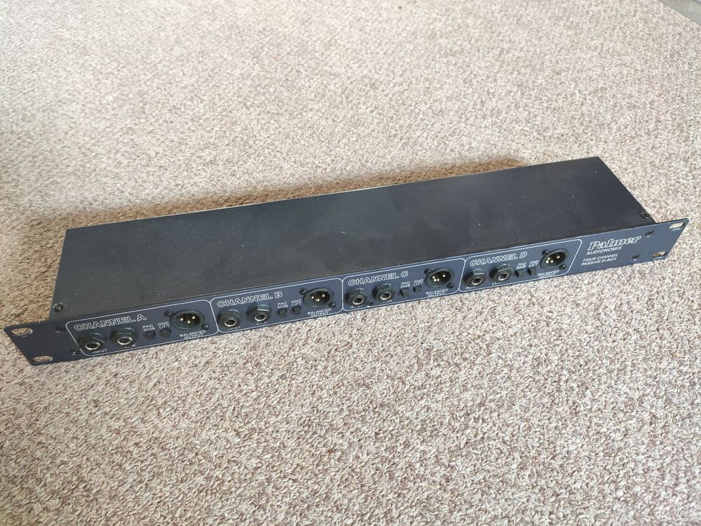 4x Passive DI Box Rack Palmer PAN 03 (D'occasion) à Cormoret pour CHF ...
