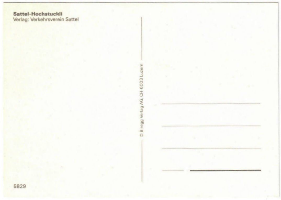 Cartoline postali: Sattel - 4 Bild AK – Usato da Binningen venduto da Mountainrider 1