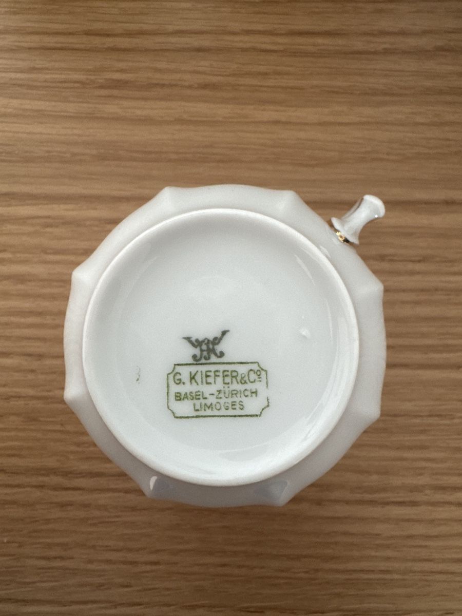 Set di piatti: Florales antikes Limoges Tee und Kaffeeset – Usato da Schindellegi venduto da misha1983 1