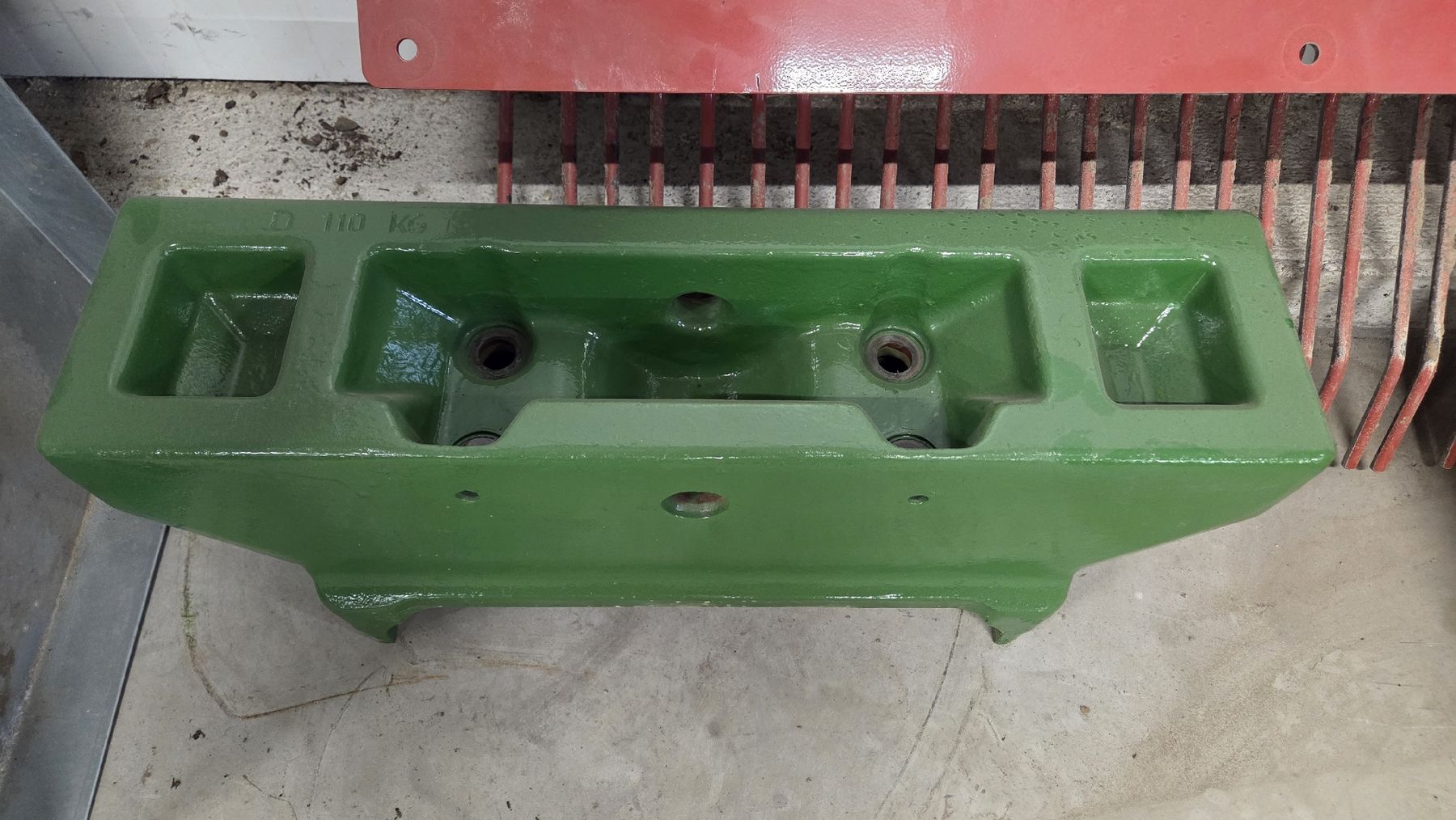 John Deere Trattori: John Deere Grundgewicht / Gewichtsträger – Usato da Kirchlindach venduto da Rainer_Zufall_3