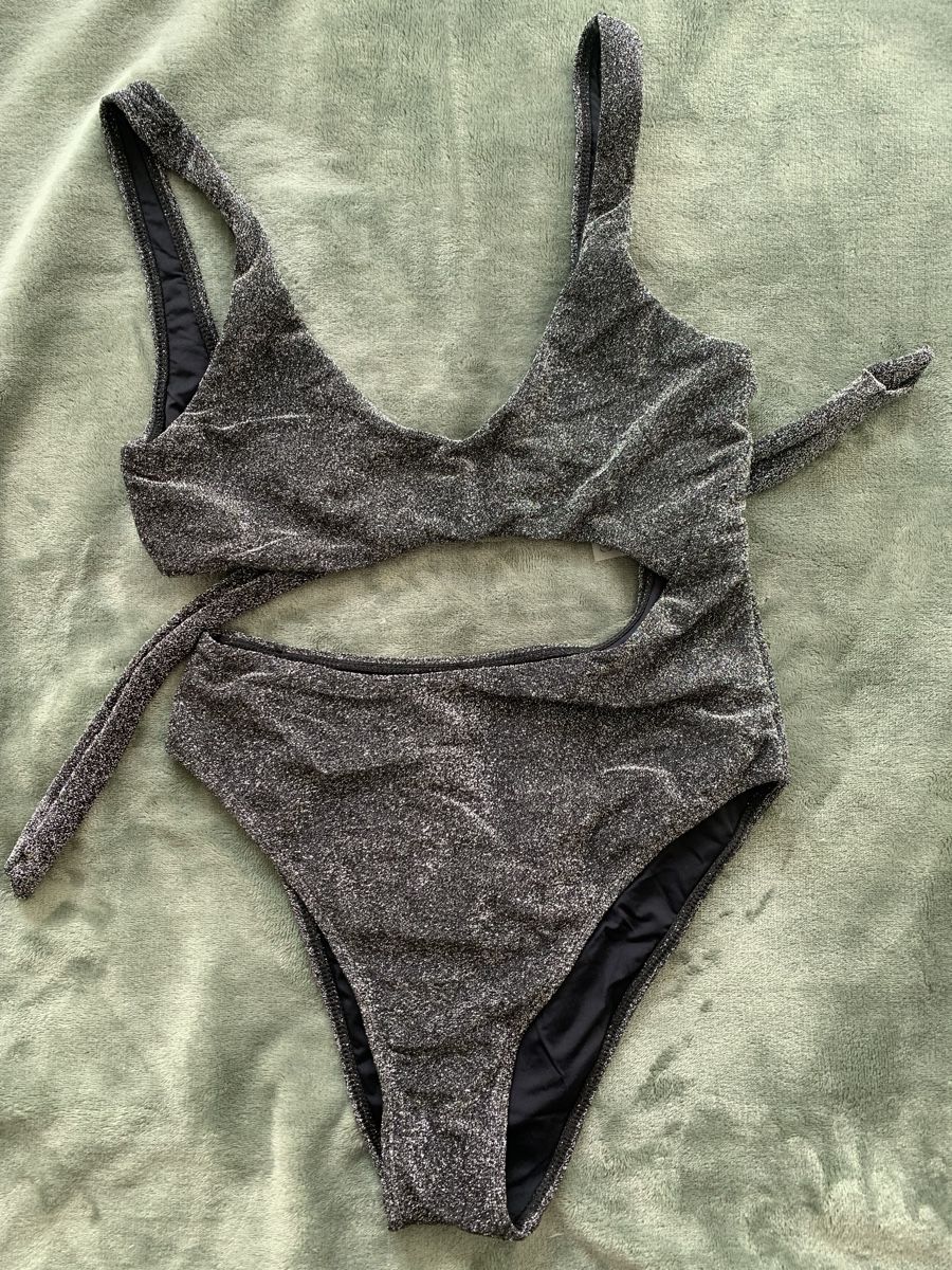 Badekleider & Bikinis: Maillot de bain Berlook argenté S NEUF – Neu (gemäss Beschreibung) aus Lausanne von Xiaoxi 1