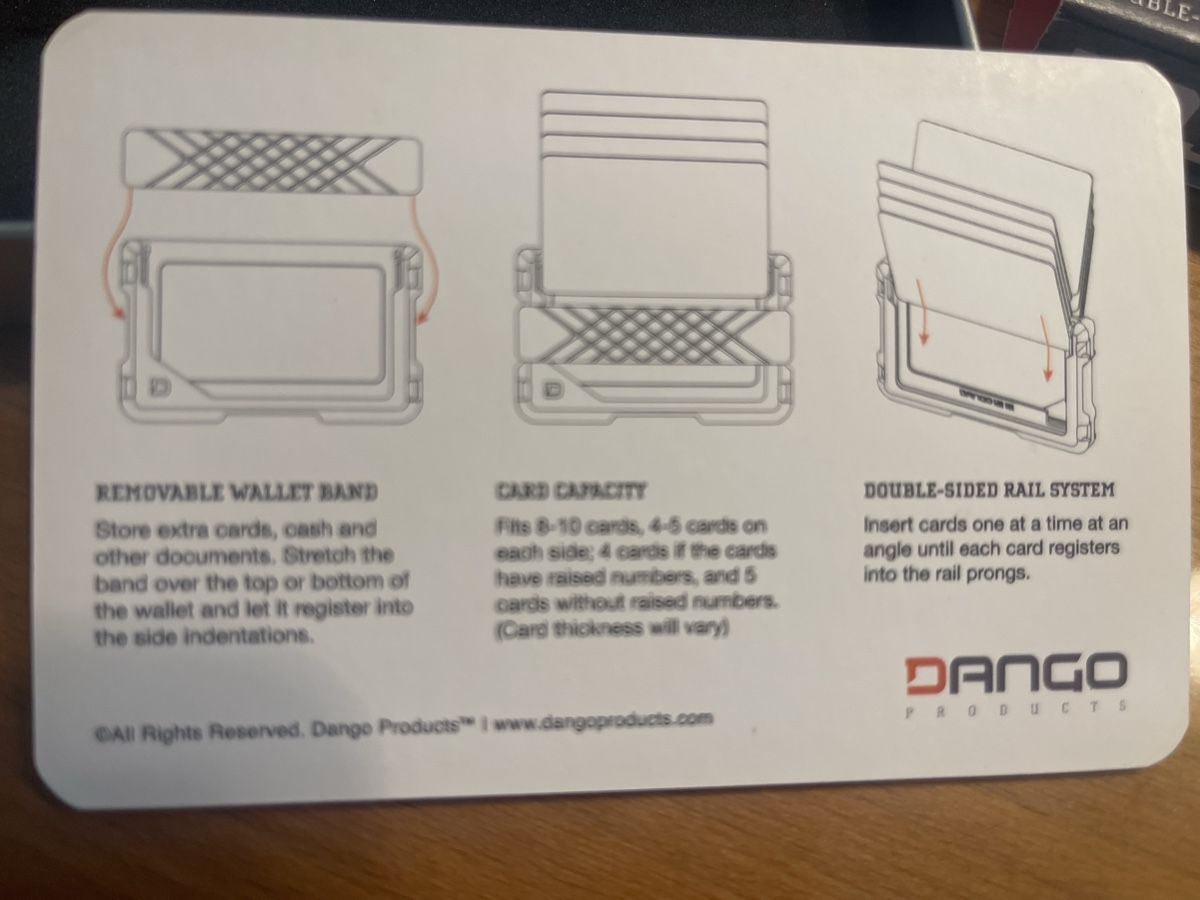 Portafogli: Dango D03 Lite Dapper Rail Wallet Satin Silver – Nuovo e nell'imballaggio originale da Eglisau venduto da retep1973 2