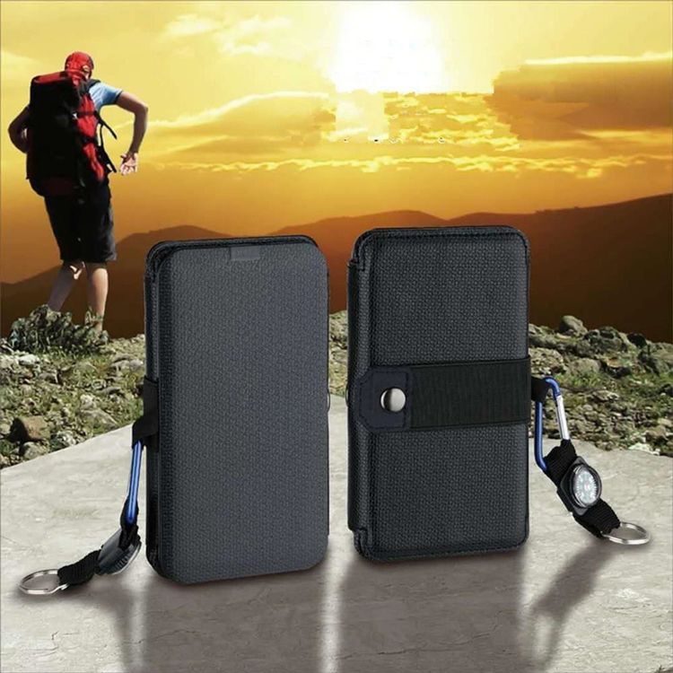 Dispositivi a energia solare: Panneau solaire d'extérieur pliable, 5V – Nuovo e nell'imballaggio originale da Gurmels venduto da Swisspod 1