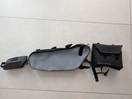 Gravel Fahrradtaschen Set Canyon Cube Blackburn