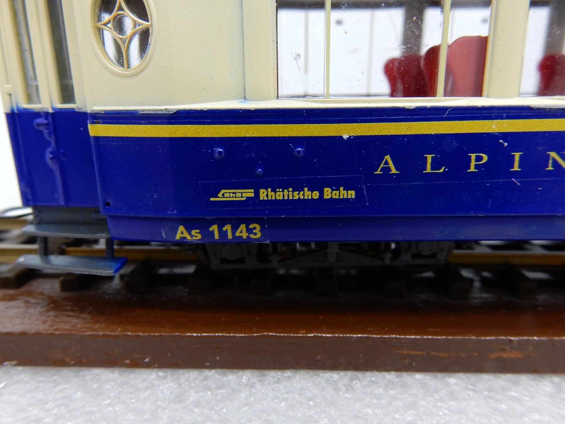 Bemo Modelleisenbahnen: Hom Bemo  Rame 4 Voitures As  RhB "Alpine Classic Pullmann"- – Gebraucht aus Locarno von Gudrun2 6