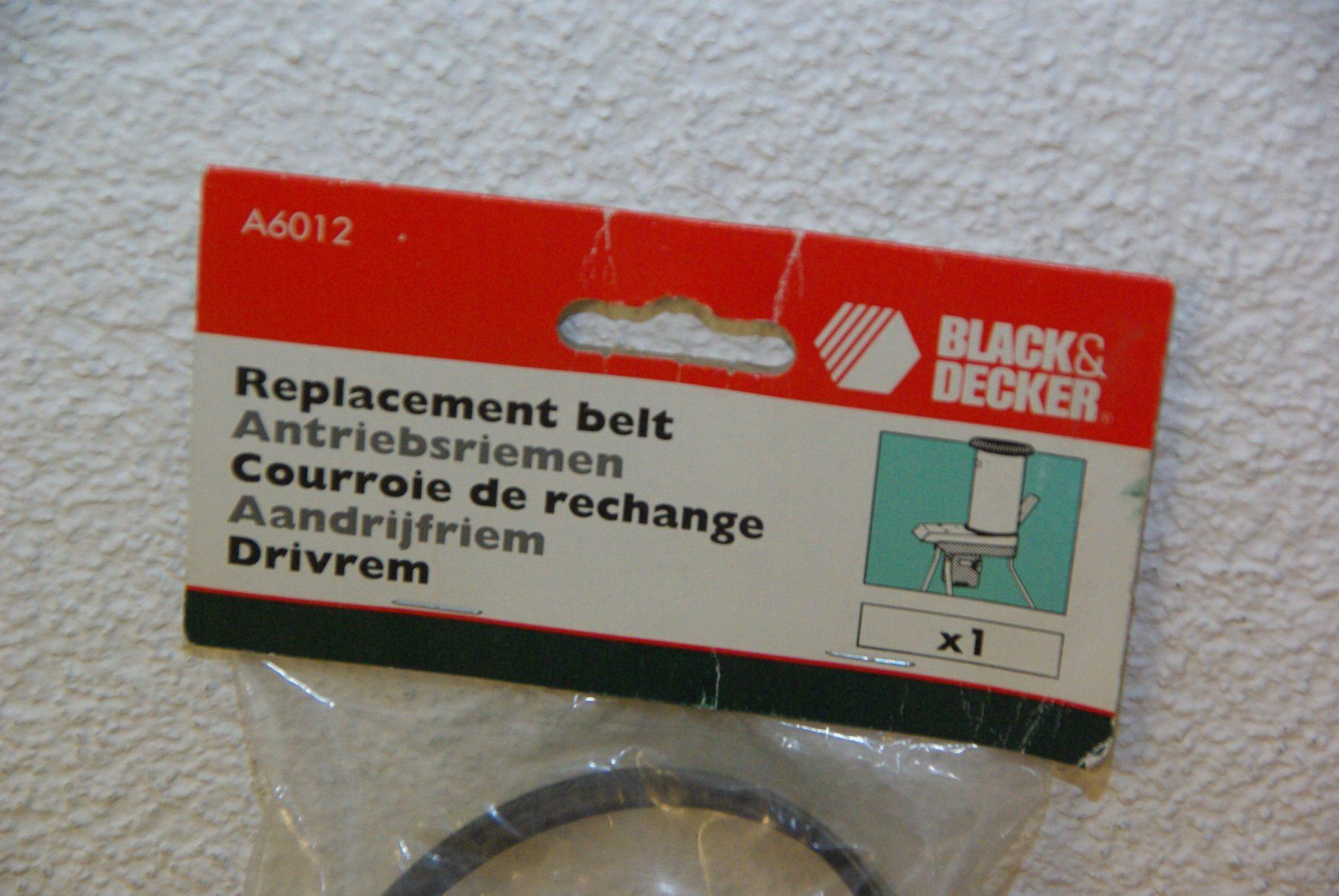 Metall- & Schlosserei Sonstiges: Antriebsriemen Black & Decker, in OVP – Neu und originalverpackt aus Herisau von Cevianer1844 1