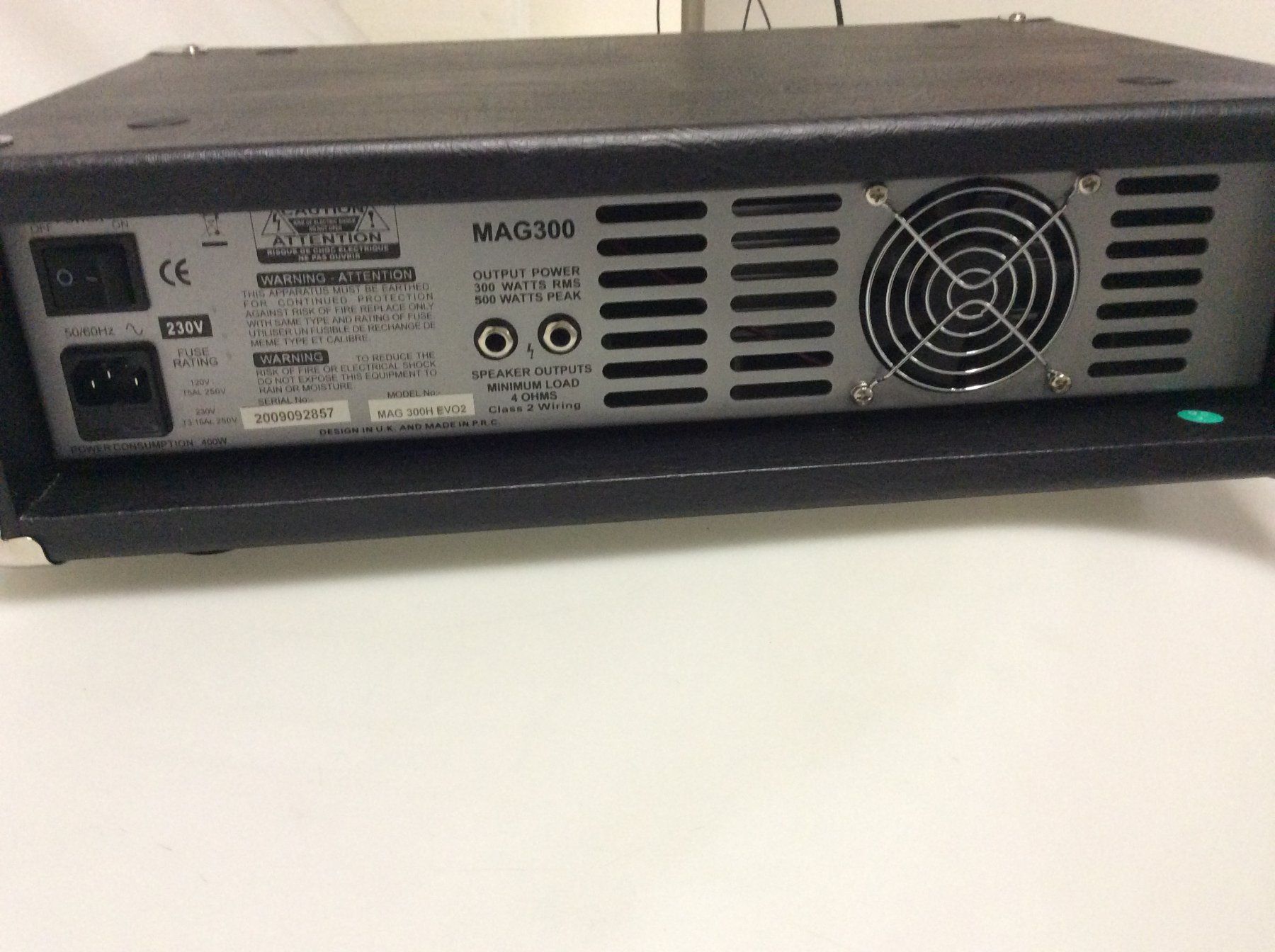 Verstärker: Bassverstärker ASHDOWN MAG-300 Head – Neu und originalverpackt aus Schaffhausen von outlet-music 3