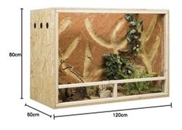 Osb Terrarium 120l*60t*80h