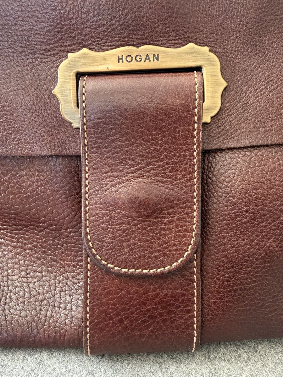Hogan Borse da donna: Sac Hogan en cuir  brun élégant – Usato da Agiez venduto da Beve15 1