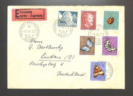 1952 FDC Pro Juventute Ersttagsbrief - PTT MUSEUM BERN