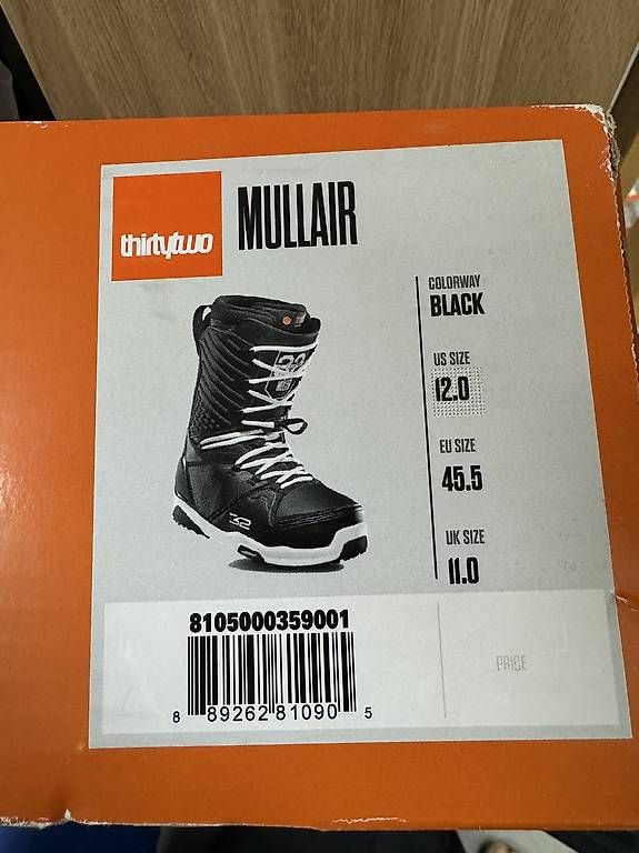 Scarpe da uomo: Thirtytwo Mullair Snowboard Boots – Usato da Zürich venduto da isler1 3