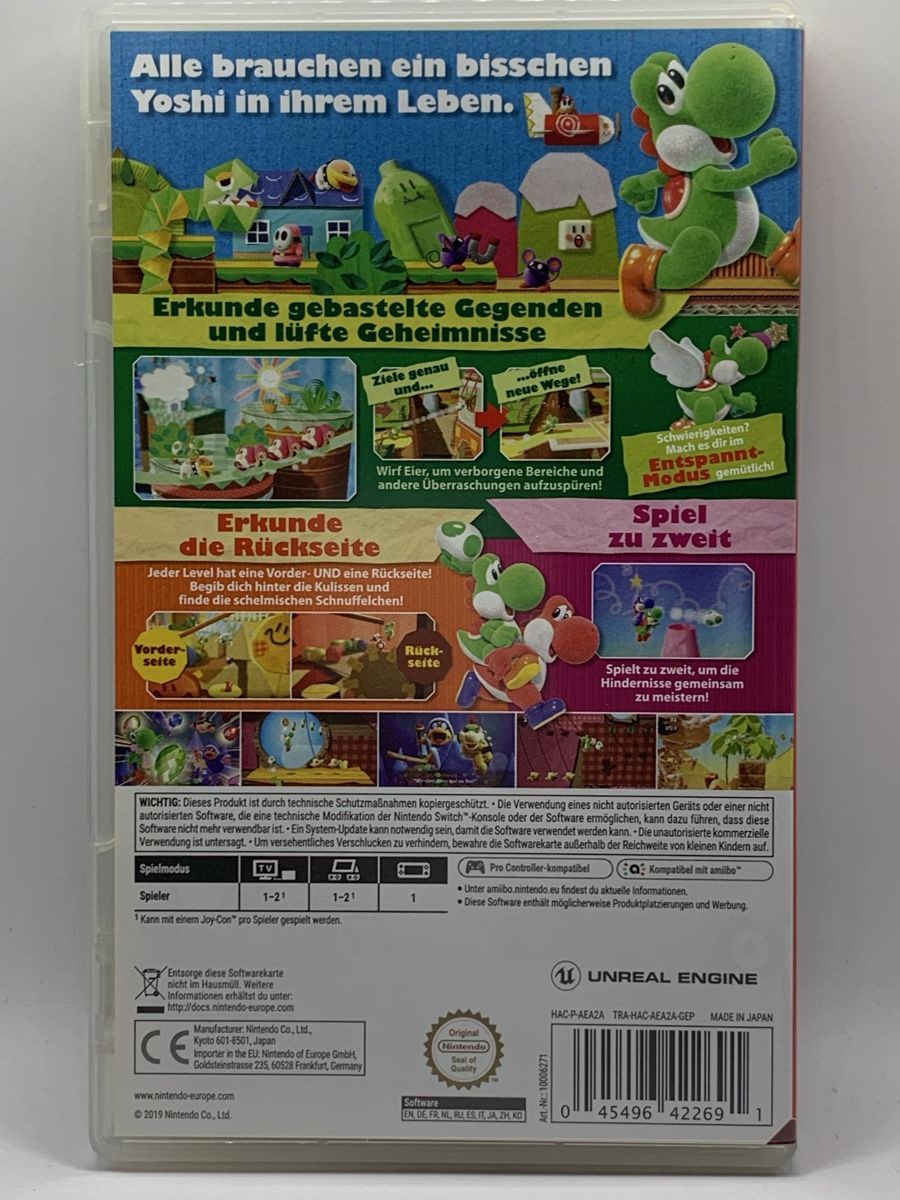 Nintendo Giochi: Nintendo Switch - Yoshi's Crafted World – Usato da Ostermundigen venduto da RG-Collector 1