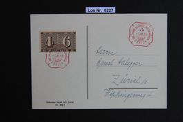 CH Karte 1943 mit Sonderstempel                     Los 6227