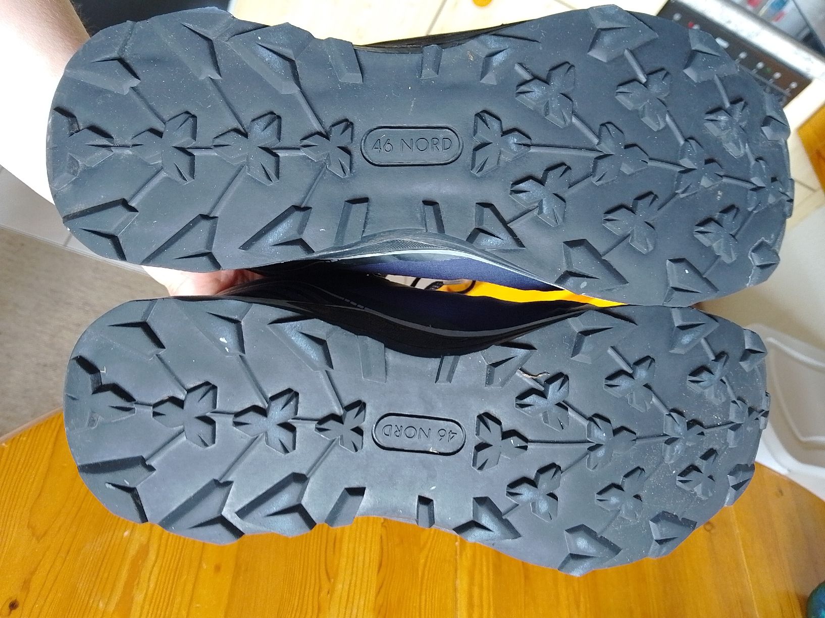 46 Nord Herrenschuhe: Wanderschuhe 46 Nord wasserdicht Gr.44 – Gebraucht aus Rigi Kaltbad von san_rxc2 2