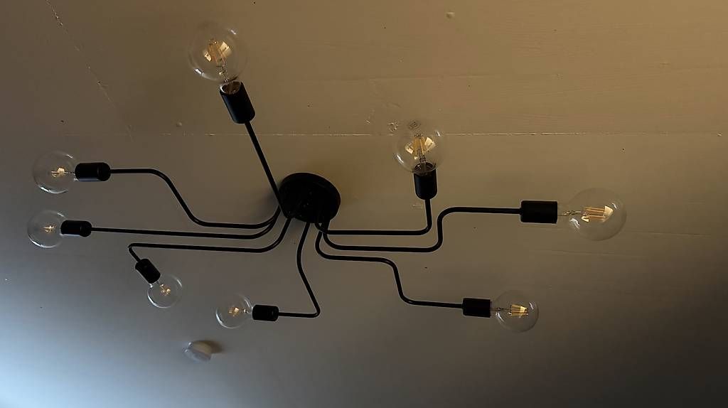 Kronleuchter & Deckenlampen: Plafonnier Design Industriel (8 branches) – Gebraucht aus St-Sulpice VD von mur_6r2n 1