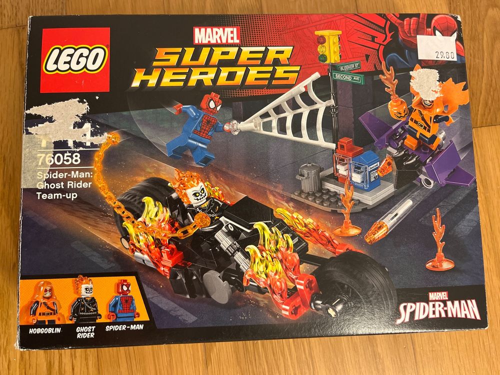 Lego Set 76058 - Spider-Man: Ghost Rider Team up (Gebraucht) in Cham ...